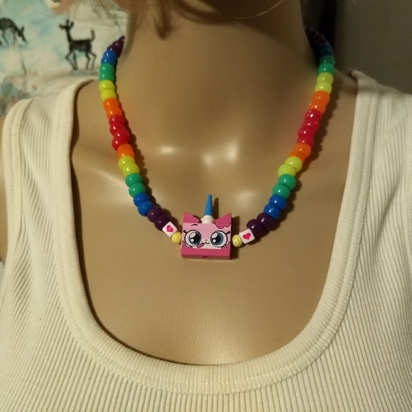 UNIKITTY RAVE NECKLACE  Lego Kandi Jewelry Cartoon - Picture 2 of 5